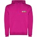 Urban 280 g/m² Kapuzenpullover für Kinder, rosé, 3/4