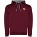 Urban Kapuzenpullover für Herren, Maroon rot, XL