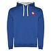 Urban Kapuzenpullover für Herren, Royalblau/weiß, XL