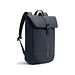 Urban wasserabweisender Flap-Top Rucksack, navy blau, schwarz