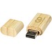 USB-Stick 2.0 aus Bambus mit Schlüsselanhänger, natural, 8GB