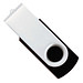 USB-Stick in Kunststoffbox, 8 GB, schwarz USB-Stick in Kunststoffbox, 8 GB, schwarz