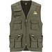 Venera Arbeitsweste mit V-Ausschnitt und mehreren Taschen, 200 g/m2, militärgrün, XL