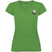 Victoria T-Shirt mit V-Ausschnitt für Damen, Tropical Green, 2XL