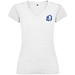 Victoria T-Shirt mit V-Ausschnitt für Damen, weiss, L