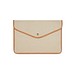 VINGA Bosler 14 Zoll Laptop-Tasche aus GRS recyceltem Canvas, greige