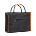 VINGA Bosler Büro-Tasche aus RCS recyceltem Canvas, schwarz