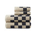 VINGA Elba Handtuch aus OCS Bio-Baumwolle, 4er-Set, grau, beige
