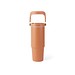 VINGA Eos Trek 880ml Flasche aus RCS rec. Stainless-Steel, orange, orange