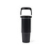 VINGA Eos Trek 880ml Flasche aus RCS rec. Stainless-Steel, schwarz, schwarz