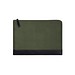 VINGA Marlow 16 Zoll Laptop Sleeve aus RCS recyceltem Polyester, grün, schwarz