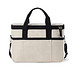 VINGA Volonne AWARE™ Kühlkorb aus recyceltem Canvas, off white, schwarz