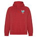 Vinson Kapuzenpullover Unisex, rot, XL