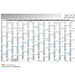 geiger notes Wandplaner Horizont Bestseller, M, inkl. Druck, blau geiger notes Wandplaner Horizont Bestseller, M, inkl. Druck, blau