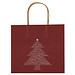 Weihnachtstasche klein, burgund