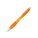 Werbe-Set: 400 LANCE® Kugelschreiber Rio, inkl. Druck, blaue Mine, orange/transparent