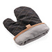 XD COLLECTION Canvas Ofenhandschuh Deluxe, schwarz