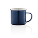 XD COLLECTION Emaille Becher Vintage, 350 ml, blau XD COLLECTION Emaille Becher Vintage, 350 ml, blau