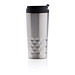 XD COLLECTION Geometrischer Becher, 300 ml, silber