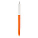 XD COLLECTION Druckkugelschreiber X3 mit Smooth-Touch, orange/weiß XD COLLECTION Druckkugelschreiber X3 mit Smooth-Touch, orange/weiß