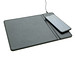 XD COLLECTION Mousepad mit Wireless-5W-Charging Funktion, schwarz