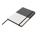 XD COLLECTION Notizbuch Deluxe DIN A5 PU, schwarz/weiß XD COLLECTION Notizbuch Deluxe DIN A5 PU, schwarz/weiß