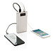 XD COLLECTION Powerbank mit Display, 10.000 mAh, weiß XD COLLECTION Powerbank mit Display, 10.000 mAh, weiß
