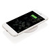 XD COLLECTION Runder Wireless-Charger 5W, weiß