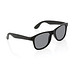 XD COLLECTION Sonnenbrille aus GRS recyceltem PP-Kunststoff, schwarz