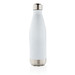 XD COLLECTION Vakuumisolierte Stainless Steel Flasche, 500 ml, weiß