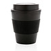 XD COLLECTION Wiederverwendbarer Kaffeebecher, 350 ml, schwarz XD COLLECTION Wiederverwendbarer Kaffeebecher, 350 ml, schwarz