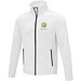 Zelus Fleecejacke für Herren, weiß,  XXL
