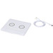 Zenith Dual Charg Pad, weiß Zenith Dual Charg Pad, weiß