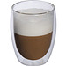 2er Set Vakuum-Cappucinotassen, doppelwandig, transparent 2er Set Vakuum-Cappucinotassen, doppelwandig, transparent