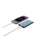4.000mAh Type-C Powerbank aus RCS recyeltem ABS & Aluminium, blau