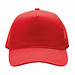 5-Panel-Cap FASTBALL,rot