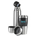 Thermo-Geschenkset, Flasche 500 ml, Becher 480 ml, silber Thermo-Geschenkset, Flasche 500 ml, Becher 480 ml, silber