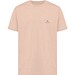 Iqoniq Kakadu relaxed T-Shirt aus recycelter Baumwolle, peach nectar, XXS