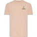 Iqoniq Brett T-Shirt aus recycelter Baumwolle, peach nectar, L