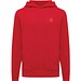 Iqoniq Yengo Hoodie mit Seitentaschen aus rec. Baumwolle, rot, XS