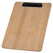 A4 Klemmbrett aus Bambus , beige