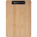 A4 Klemmbrett aus Bambus , beige