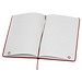 A5 Notizbuch aus Recyclingpapier , rot