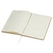 A5 Notizbuch in Holzoptik , beige