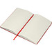 Notizbuch mit Kartonumschlag, DIN A5, rot