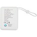 Acrux 35 W 10.000 mAh Tablet Powerbank mit integriertem Typ-C-Kabel aus recyceltem Kunststoff, weiss