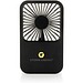 Aervina wiederaufladbarer Tischventilator aus RCS rec. ABS, schwarz