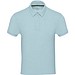 Akoya Poloshirt aus GRS-recyceltem Frottee Unisex, Cloud Blue, L