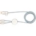 Alasia 150 cm 5-in-1 Kabel aus recyceltem Kunststoff für Datenübertragung und 27W Schnellladung, silber