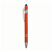 Metall-Touch-Kugelschreiber orange metallic